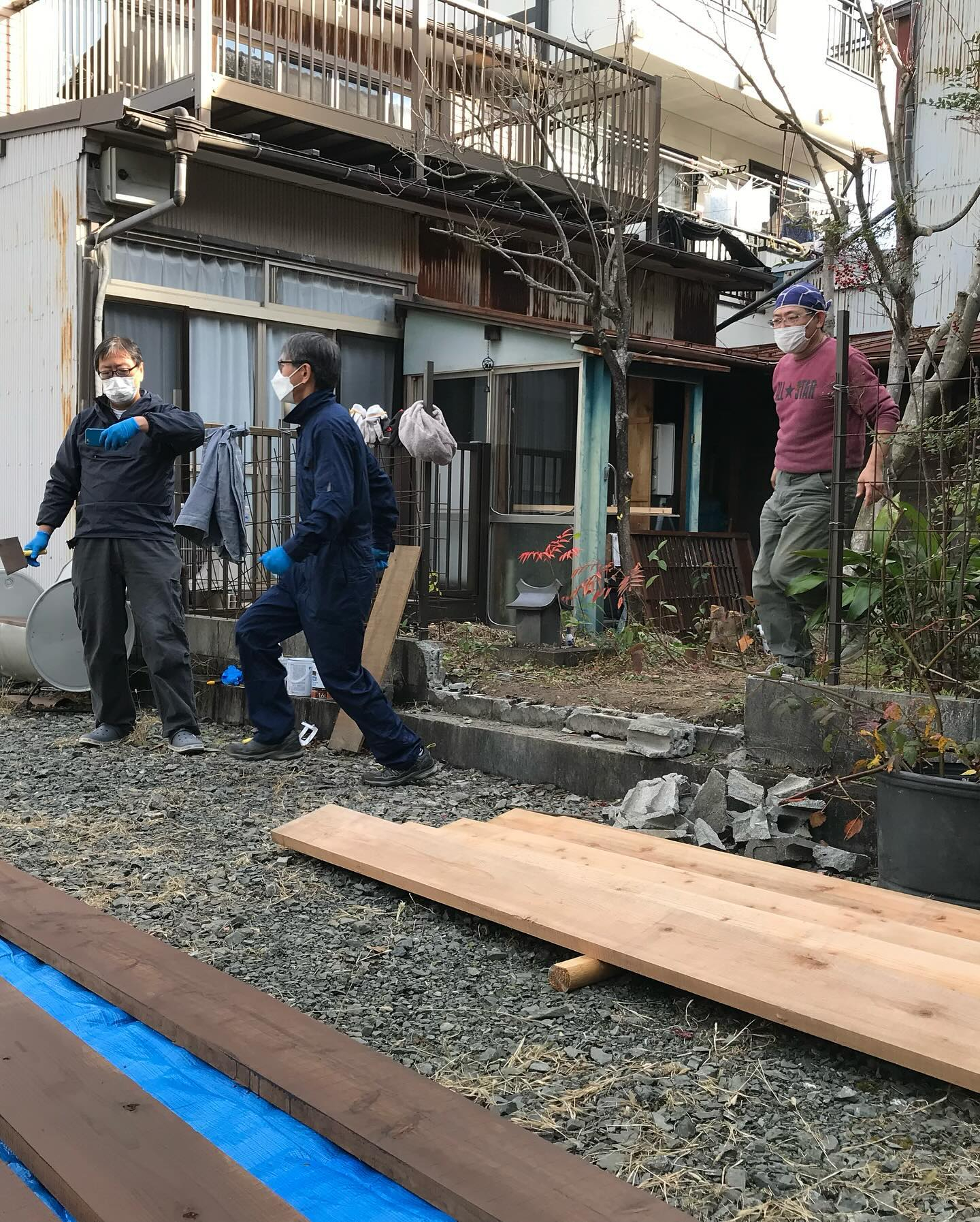 ロンポワンの庭ができるまで